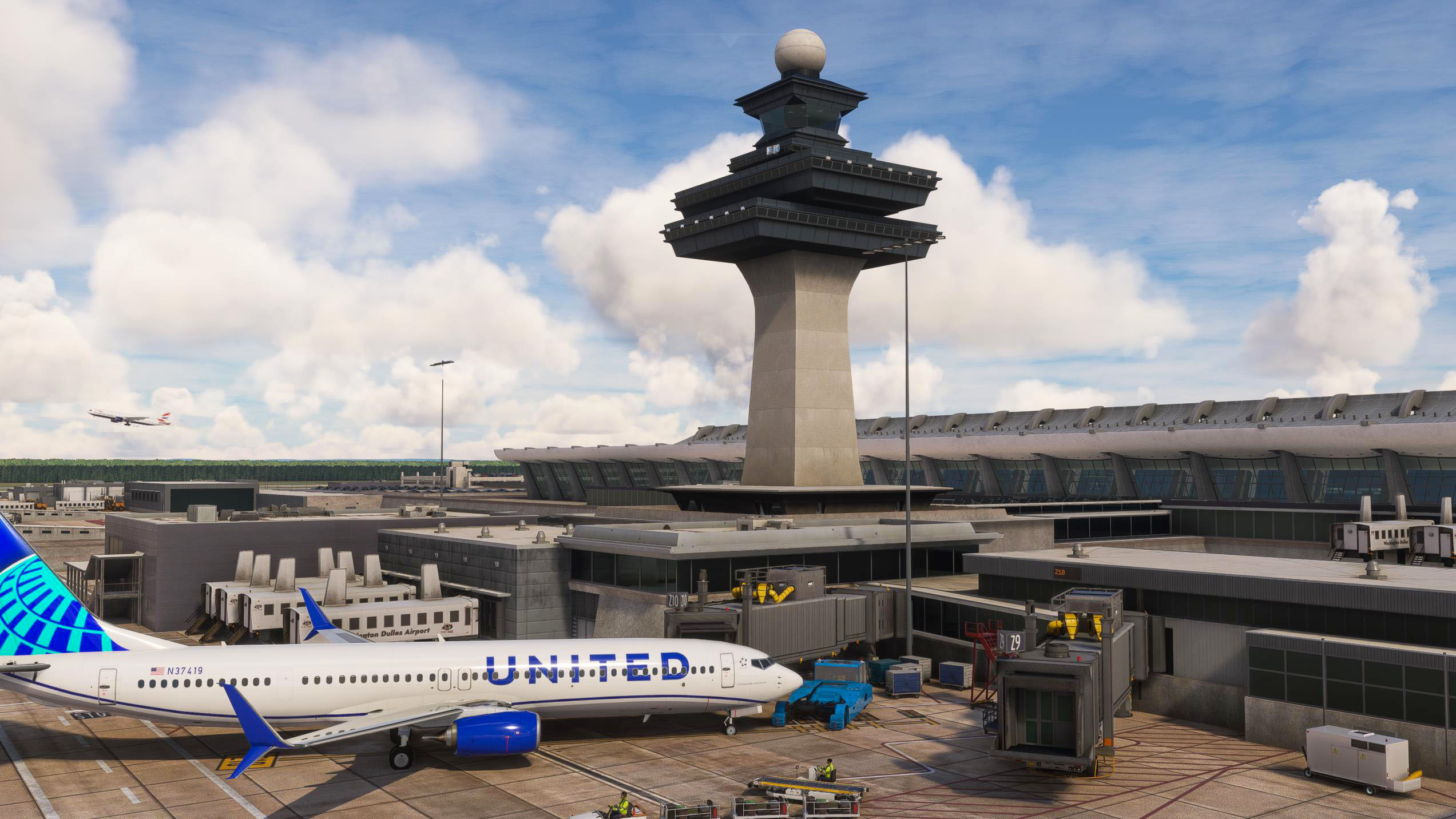 BMWorld & AmSim Release Stunning Washington Dulles (KIAD) Scenery for MSFS