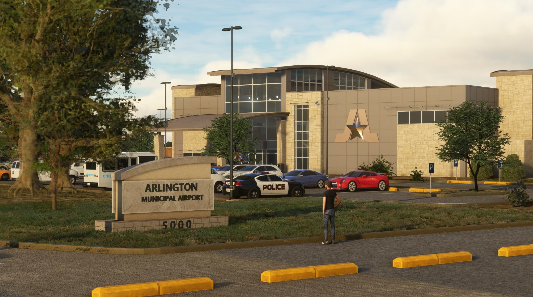 BMWorld and AmSim Release Arlington Municipal Airport for MSFS
