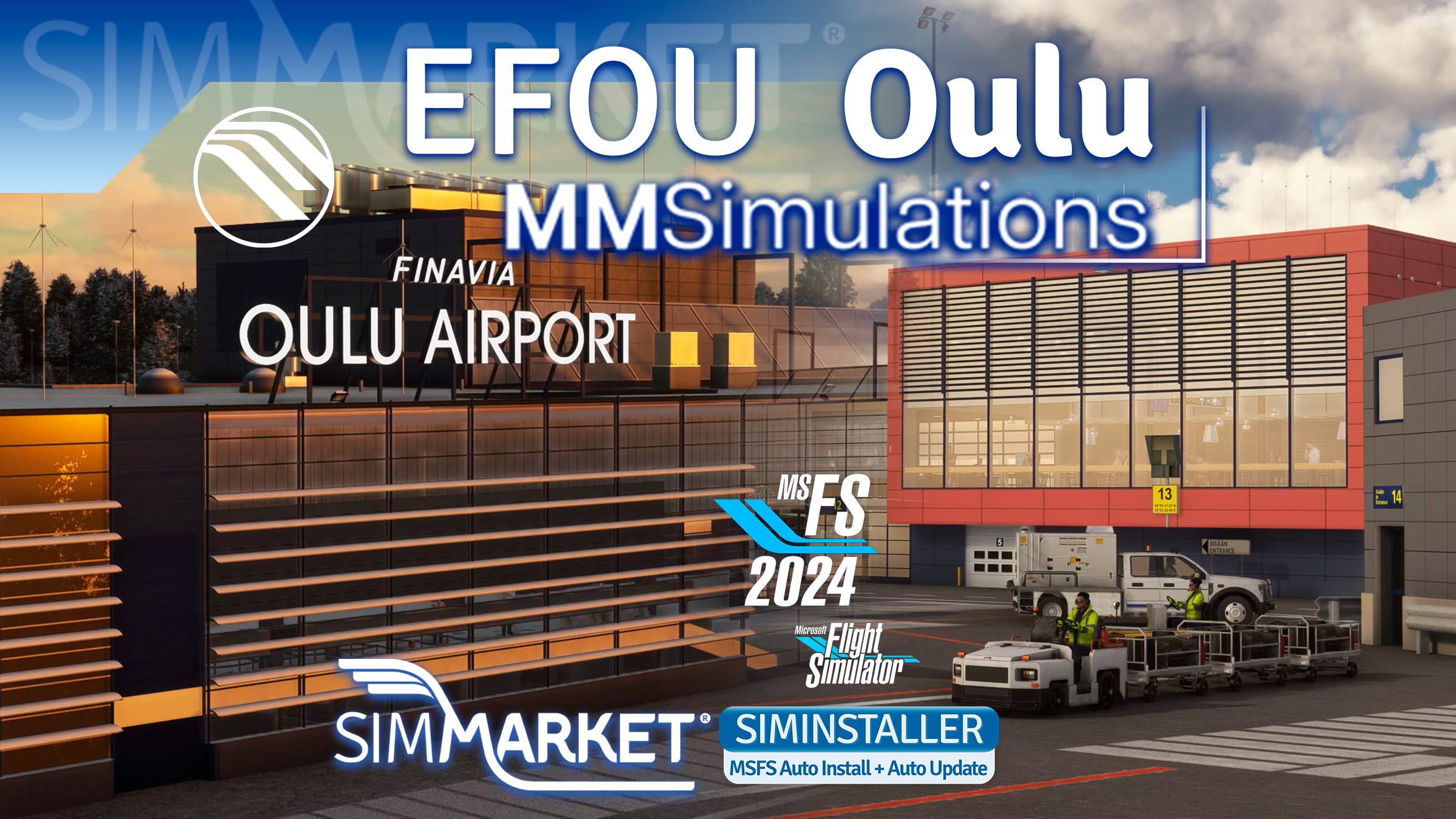 Explore Finland’s Gateway to the North: Oulu Airport (EFOU) for MSFS24/20