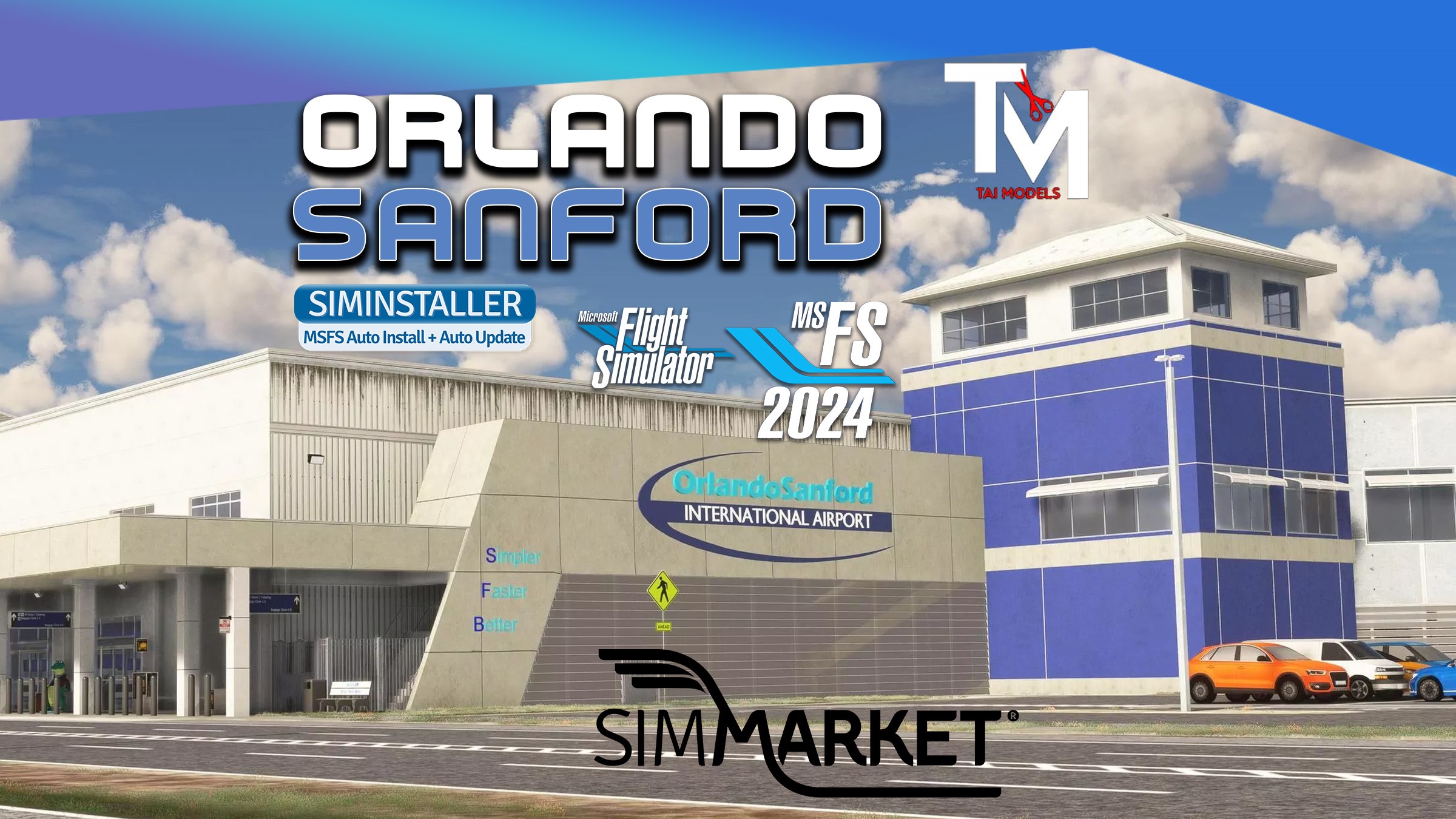 TaiModels – Orlando Sanford Int’l Airport MSFS24/20