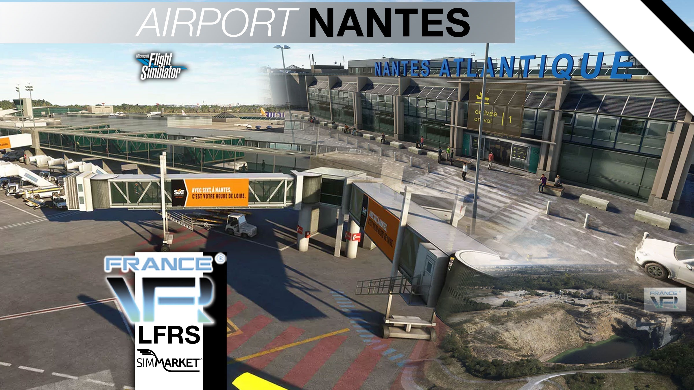 Exploring Nantes Atlantique (LFRS) in MSFS: A Stunning New Release by France VFR