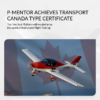 P-Mentor achieves Transport Canada type Certificate