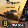 Just Flight – Black Square TBM 850 MSFS